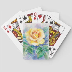 Rose 2 playing cards