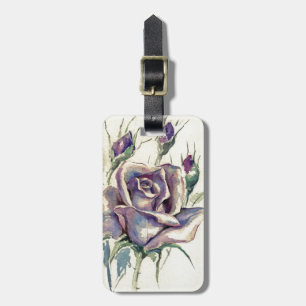 Rose 3 luggage tag