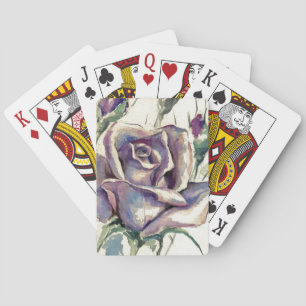 Rose 3 playing cards