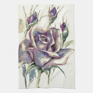 Rose 3 tea towel