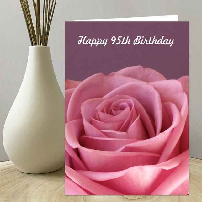 Rose 95th Birthday Card (Creator Uploaded)
