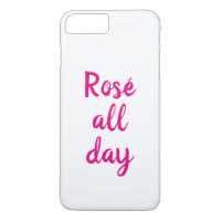 Rosé all day iPhone Case