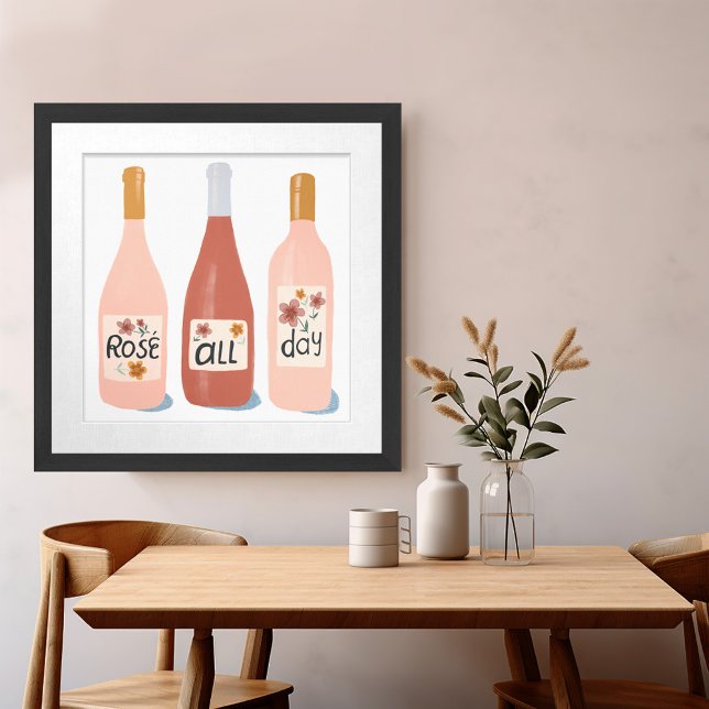 Rose ALL Day Wine Lovers Poster (Rose ALL Day Wine Lovers Poster
)