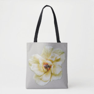 Rose and Bee Tote Bag