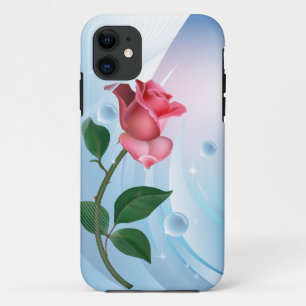 Rose and Droplets iPhone 11 Case