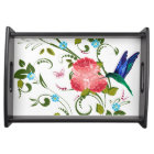 Rose and Hummingbird