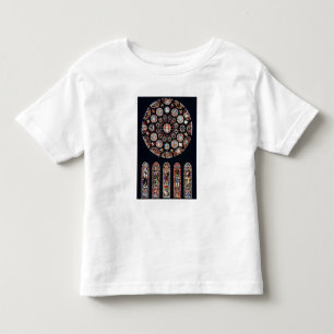 Rose and lancet windows from the south wall toddler T-Shirt