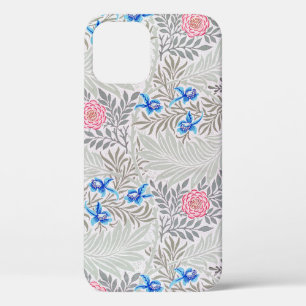 Rose and Larkspur, William Morris iPhone 12 Case