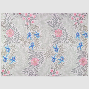 Rose and Larkspur, William Morris Tissue Paper