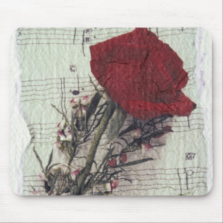 <Rose and Music> by Kim Koza 2 Mouse Pad