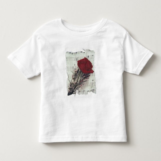 <Rose and Music> by Kim Koza 2 Toddler T-Shirt (Front)