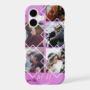 Rose and pink marble Personalised couples gifts