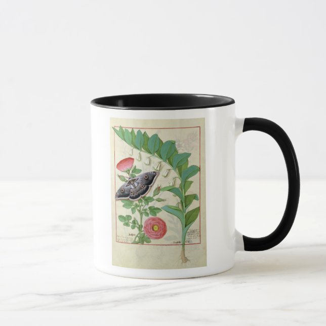 Rose and Polygonatum Mug (Right)