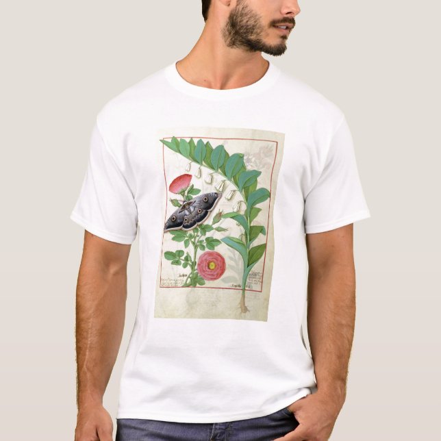 Rose and Polygonatum T-Shirt (Front)