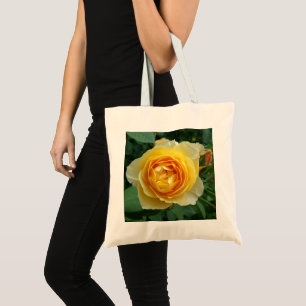 rose and rosebud tote bag