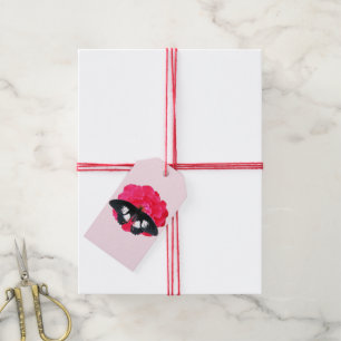 Rose and Swallowtail Gift Tags