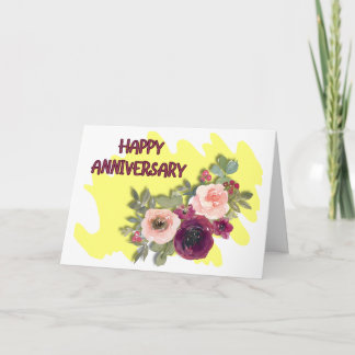 Rose Anniversary  Card
