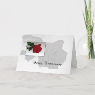 Rose Anniversary Card