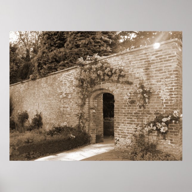 Rose Arch Entrance Poster (Front)