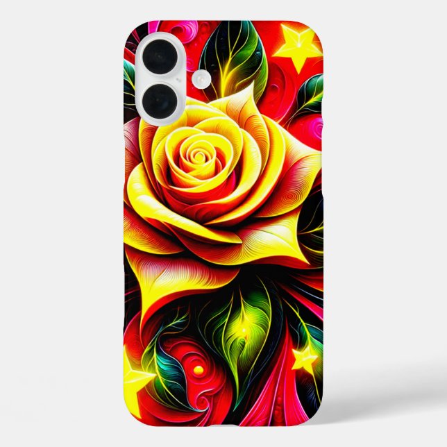 Rose Art Phone Case (Back)