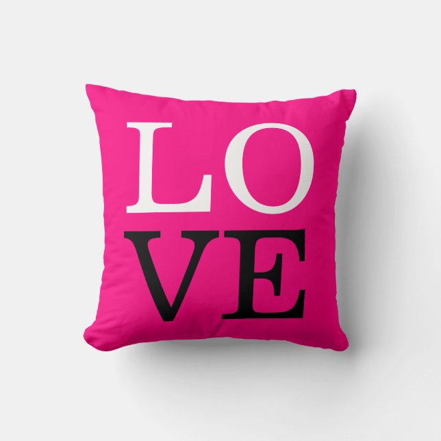 Rose Background Love Wedding Cushion (Front)