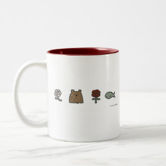 Rose-Bear-Rose-Fish mug