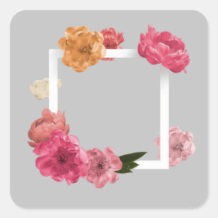 Rose Beauty Stickers Elegant Floral Sticker Coll