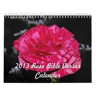 Rose Bible Verses 2016 Calendar