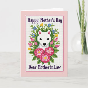 Rose Blooms Mothers Day Friend Card