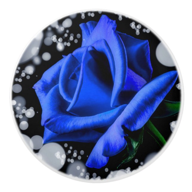 Rose Blossoms Office Home Desk Destiny'S Destiny Ceramic Knob (Front)