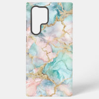 Rose Blue Gold Marble