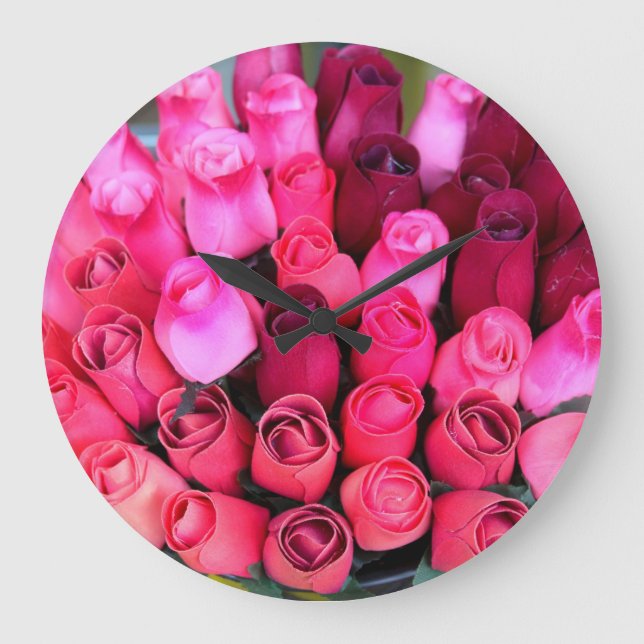 rose bouquet clock (Front)