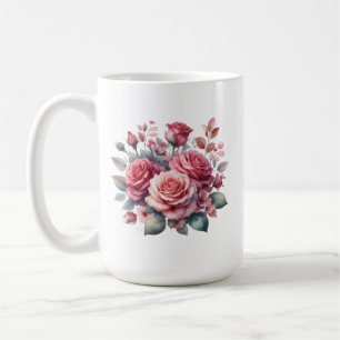 Rose Bouquet Floral Design-62101 Coffee Mug