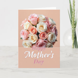 Rose Bouquet Happy Day Card