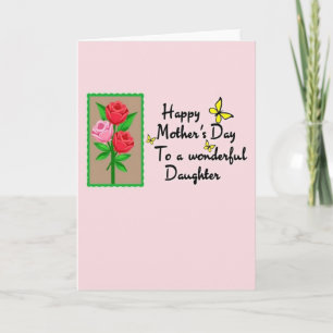 Rose Bouquet Mothers Love Card