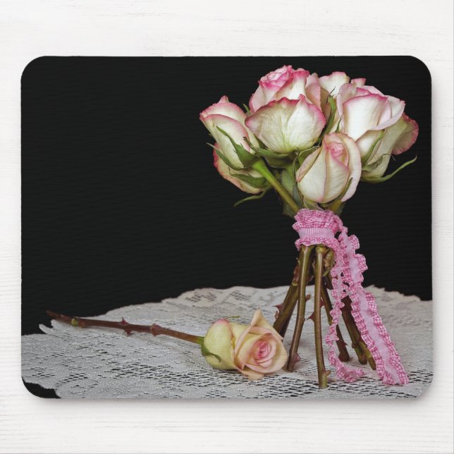 Rose Bouquet Mouse Pad (Front)