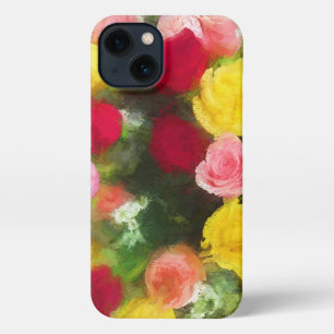 Rose Bouquet Painting - Cute Original Flower Art iPhone 13 Case