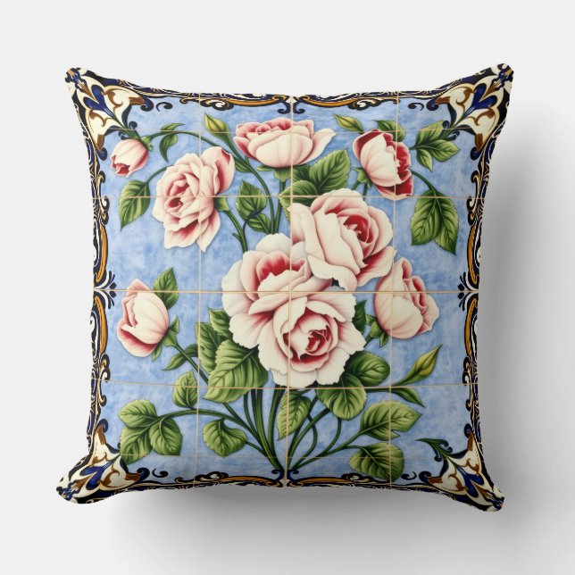 rose bouquet pillow (Front)