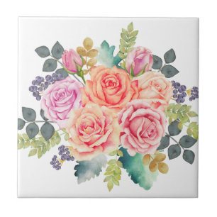 Rose Bouquet Tile
