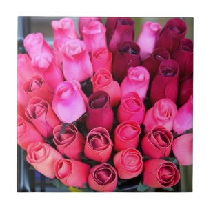 rose bouquet tile