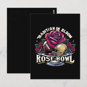 rose bowl postcard