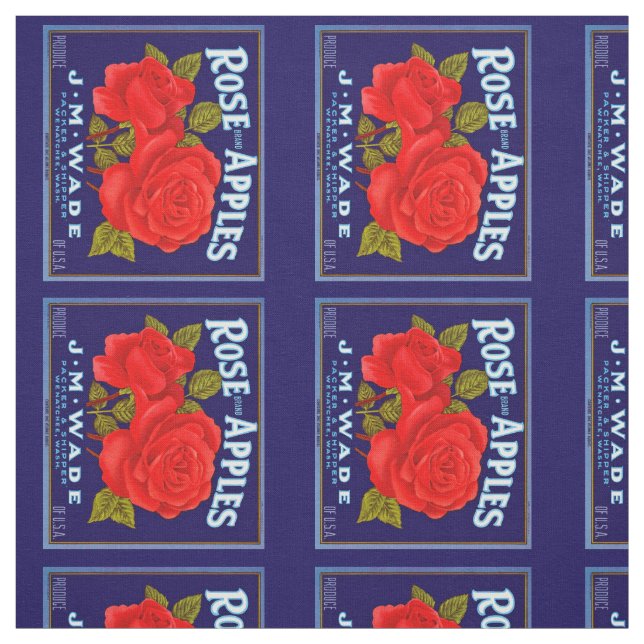 Rose Brand Apples Fabric (Swatch)