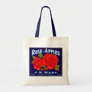 Rose Brand Apples Tote Bag