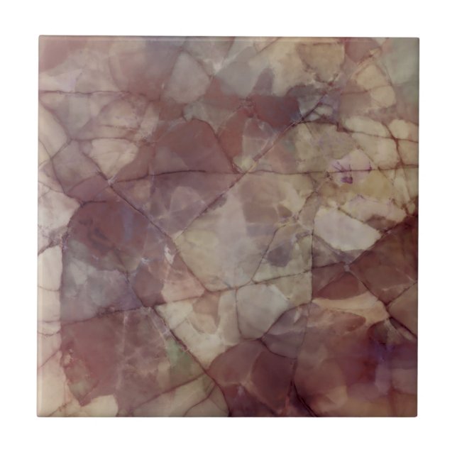 Rose Brown Marble Tile (Front)