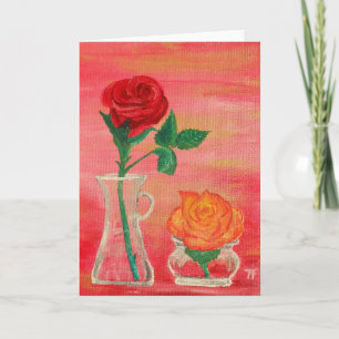 Rose Buds - Greeting Card