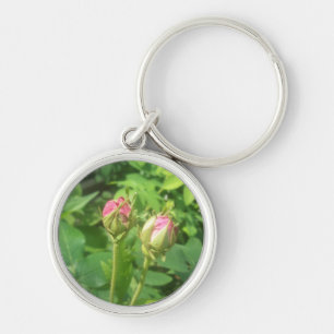 Rose Buds Key Ring