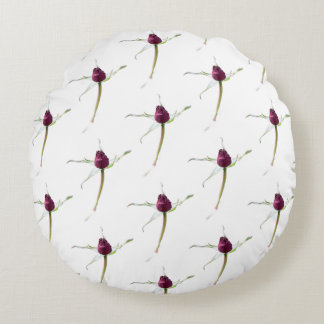 Rose Buds,  Round Cushion