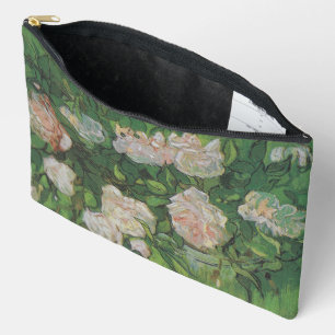 Rose Bush by Vincent Van Gogh Accessory Pouch