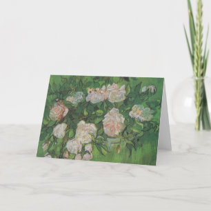 Rose Bush by Vincent Van Gogh Card