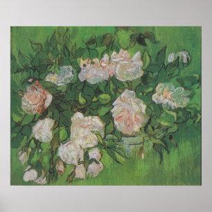 Rose Bush by Vincent Van Gogh Poster